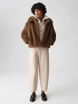 OPUS | Jacke in Felloptik HAJORA | 